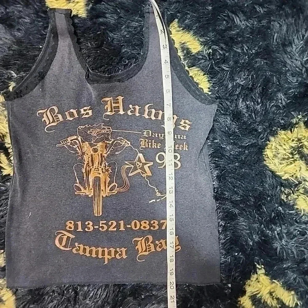 Vintage 1998 Wild Breed Cat Eyes Graphic Tank Top. Dead stock. Size Medium - Picture 11 of 12